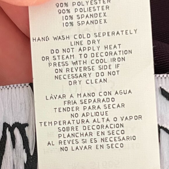 Vintage all that Jazz mini dress dark purple butterfly floral size small fairy - Picture 10 of 10